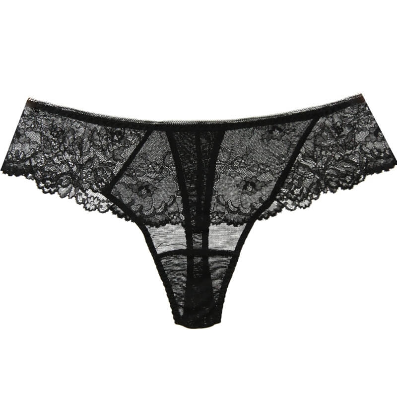 Floral Mesh Silk Thong Panty [FST01] - $32.99 : FreedomSilk, Best Silk ...