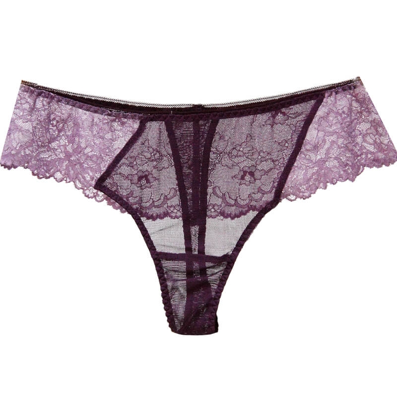 Floral Mesh Silk Thong Panty [FST01] - $32.99 : Freedomsilk, Mulberry ...