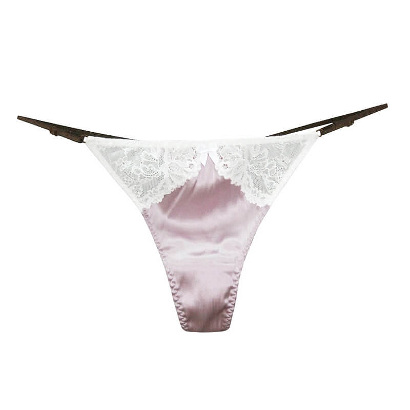 100% pure Mulberry silk panties/silk thong and silk underwear for women
