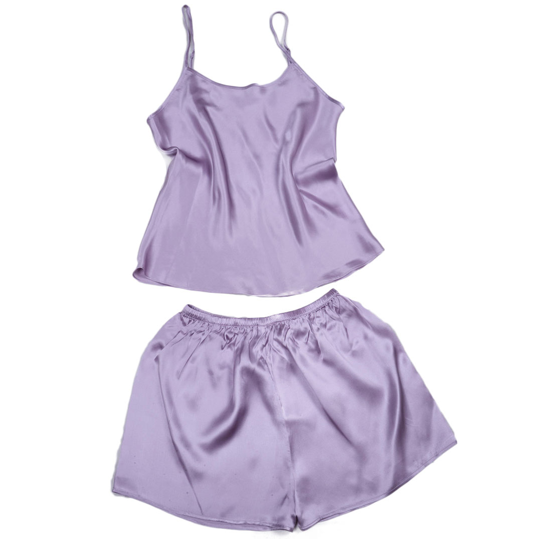 100% pure Mulberry silk camisole set for Women