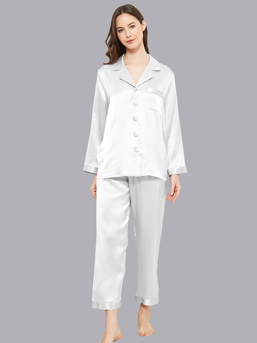 100% Pure Mulberry Silk Sleepwear For Women