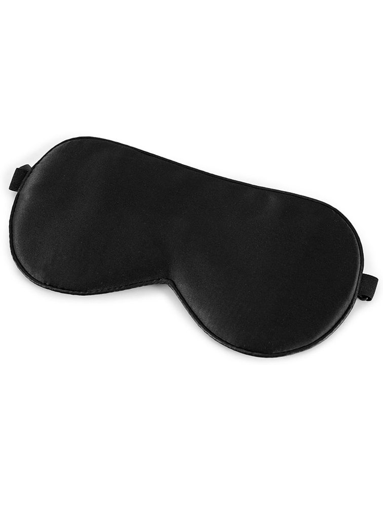 Classic Silk Sleep Eye Mask With Trimming