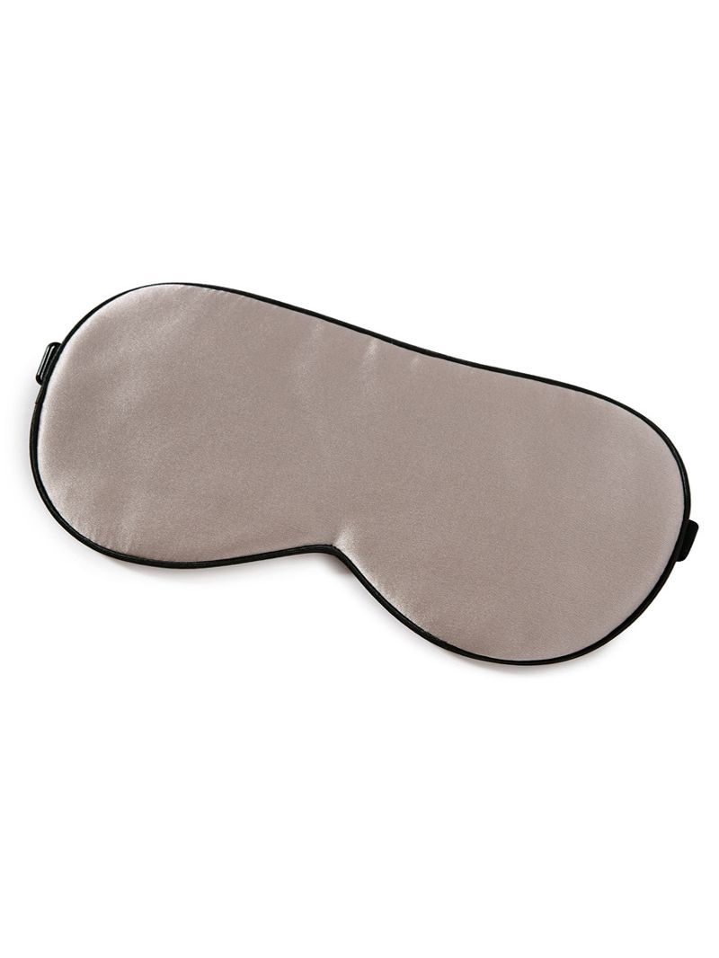 Classic Silk Sleep Eye Mask With Trimming