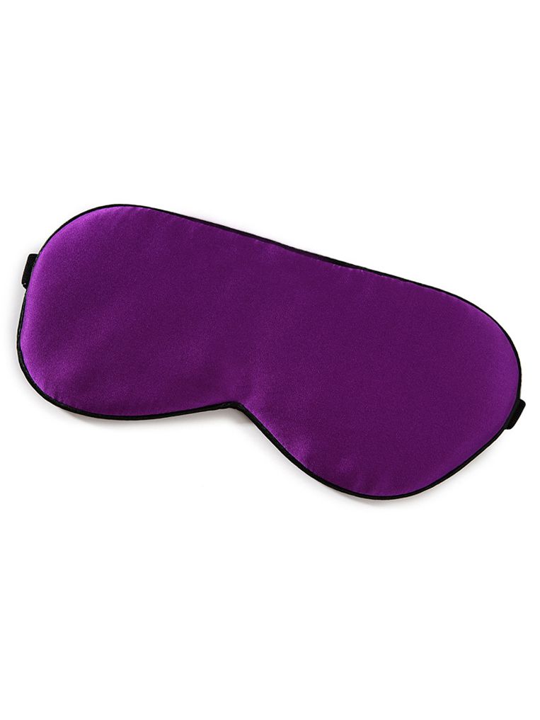 Classic Silk Sleep Eye Mask With Trimming