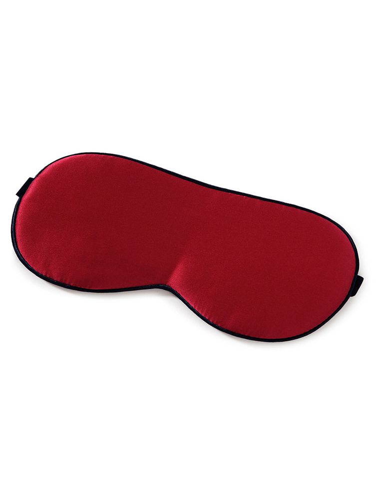 Classic Silk Sleep Eye Mask With Trimming