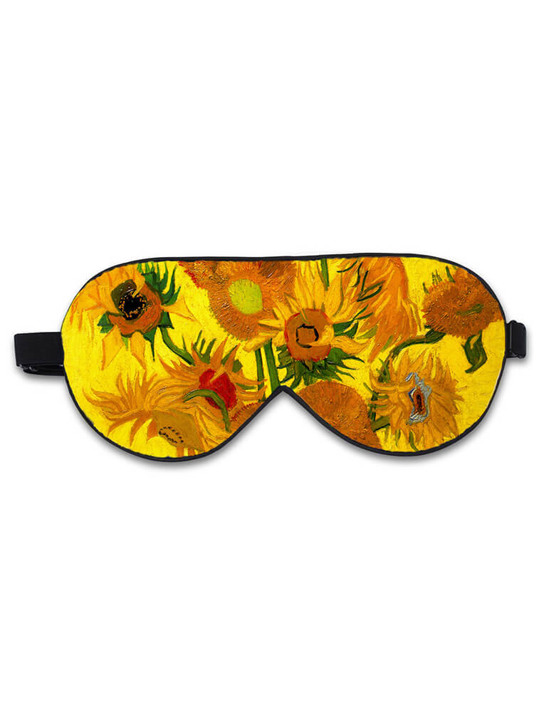 Van Gogh Oil Painting Printed Silk Eye Mask