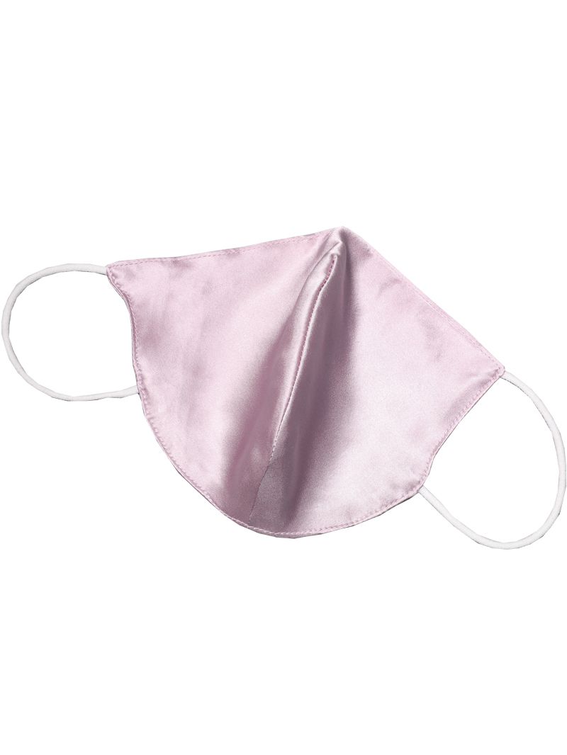 Pure Mulberry Silk Face Mask With PM2.5 Filter Pocket