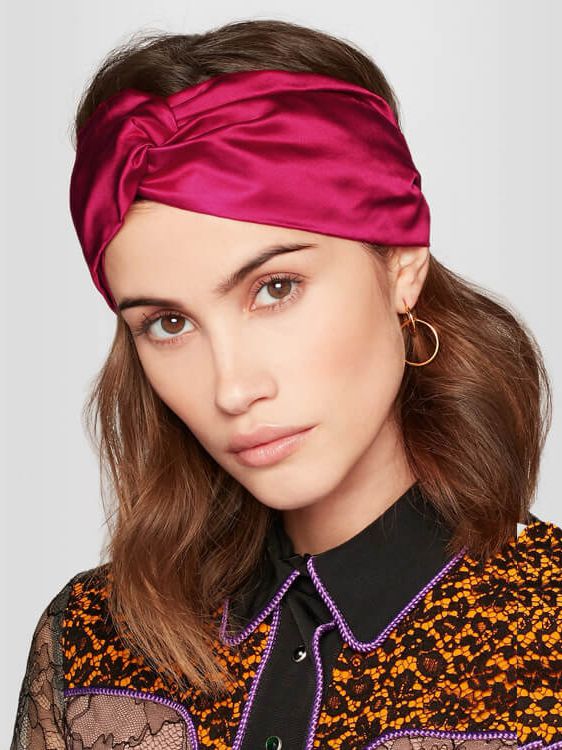 Pure Mulberry Silk Headband - Click Image to Close