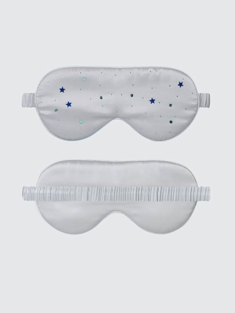 Star Rhinestone Fashion Mulberry Silk Eye Mask