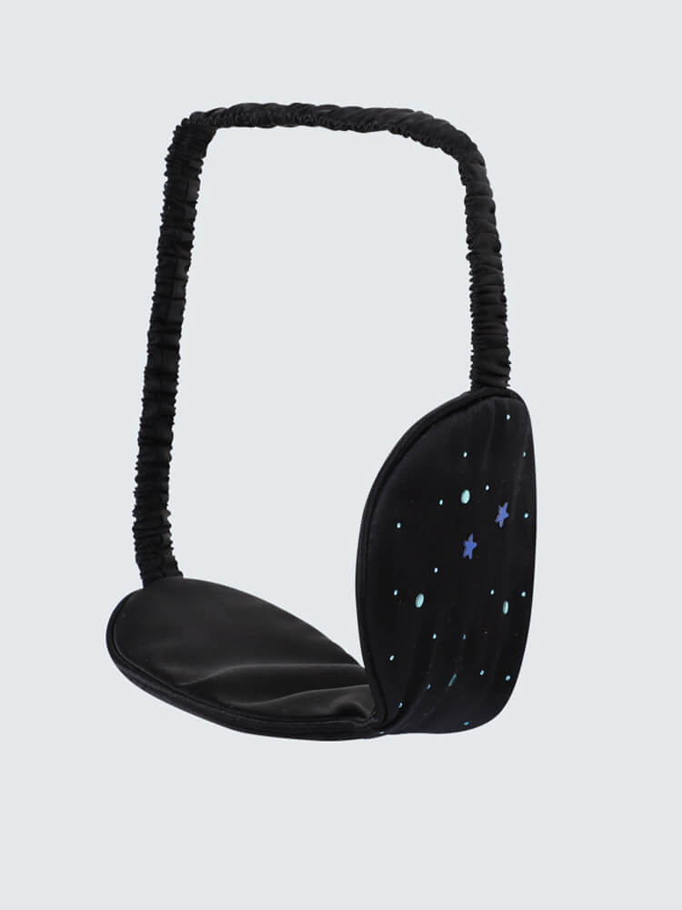Star Rhinestone Fashion Mulberry Silk Eye Mask
