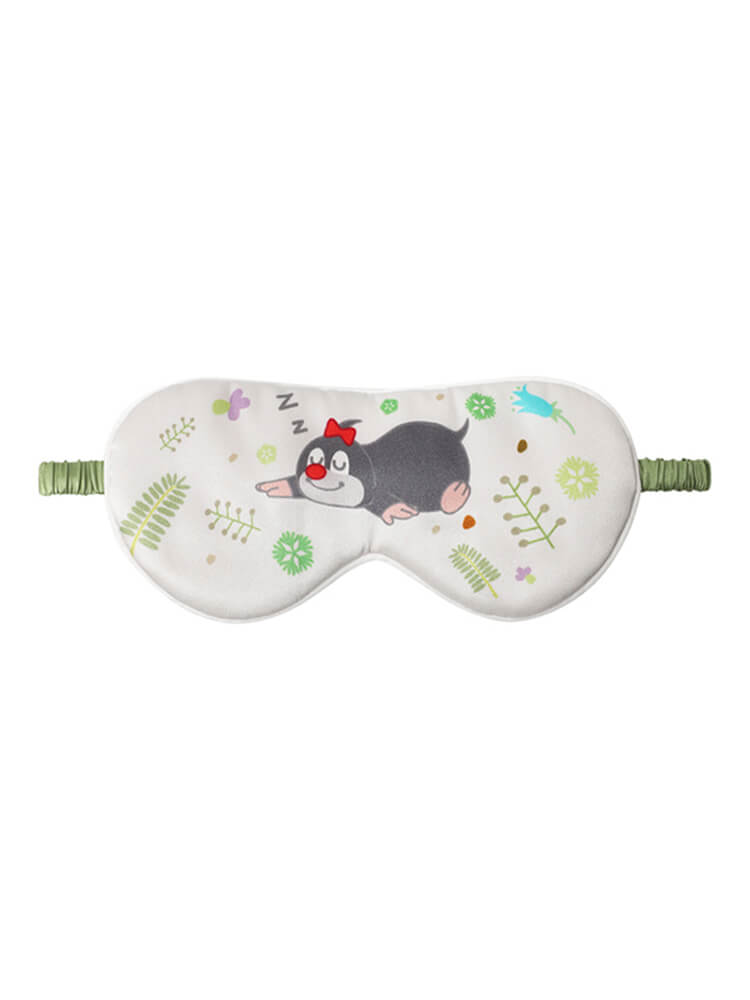 Cartoon Style Kids Silk Eye Mask