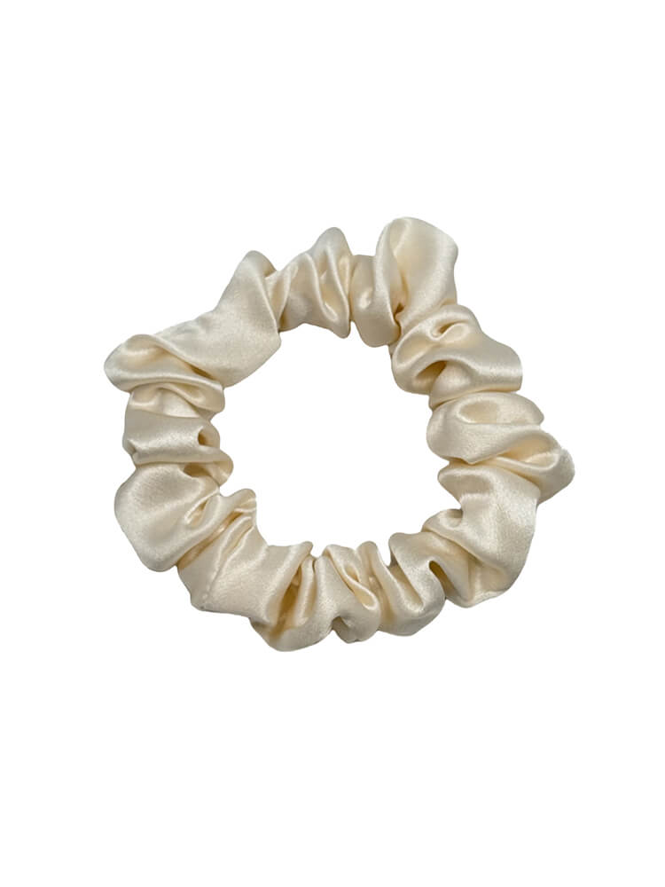 2cm Wide Silk Scrunchies