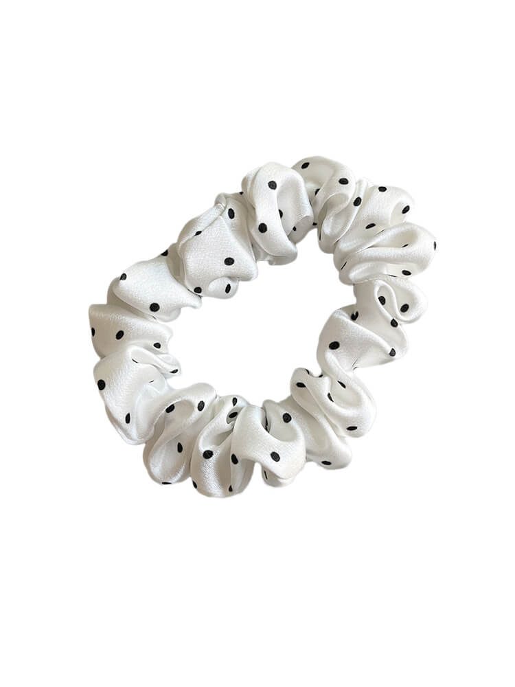 2cm Wide Silk Scrunchies