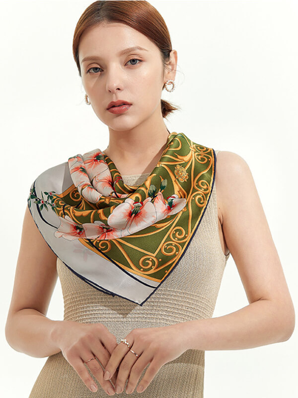 Silk scarf