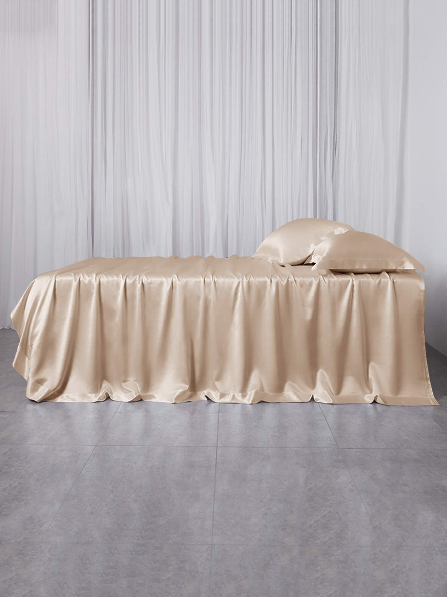 19 Momme Seamless Pure Mulberry Silk Flat Sheet