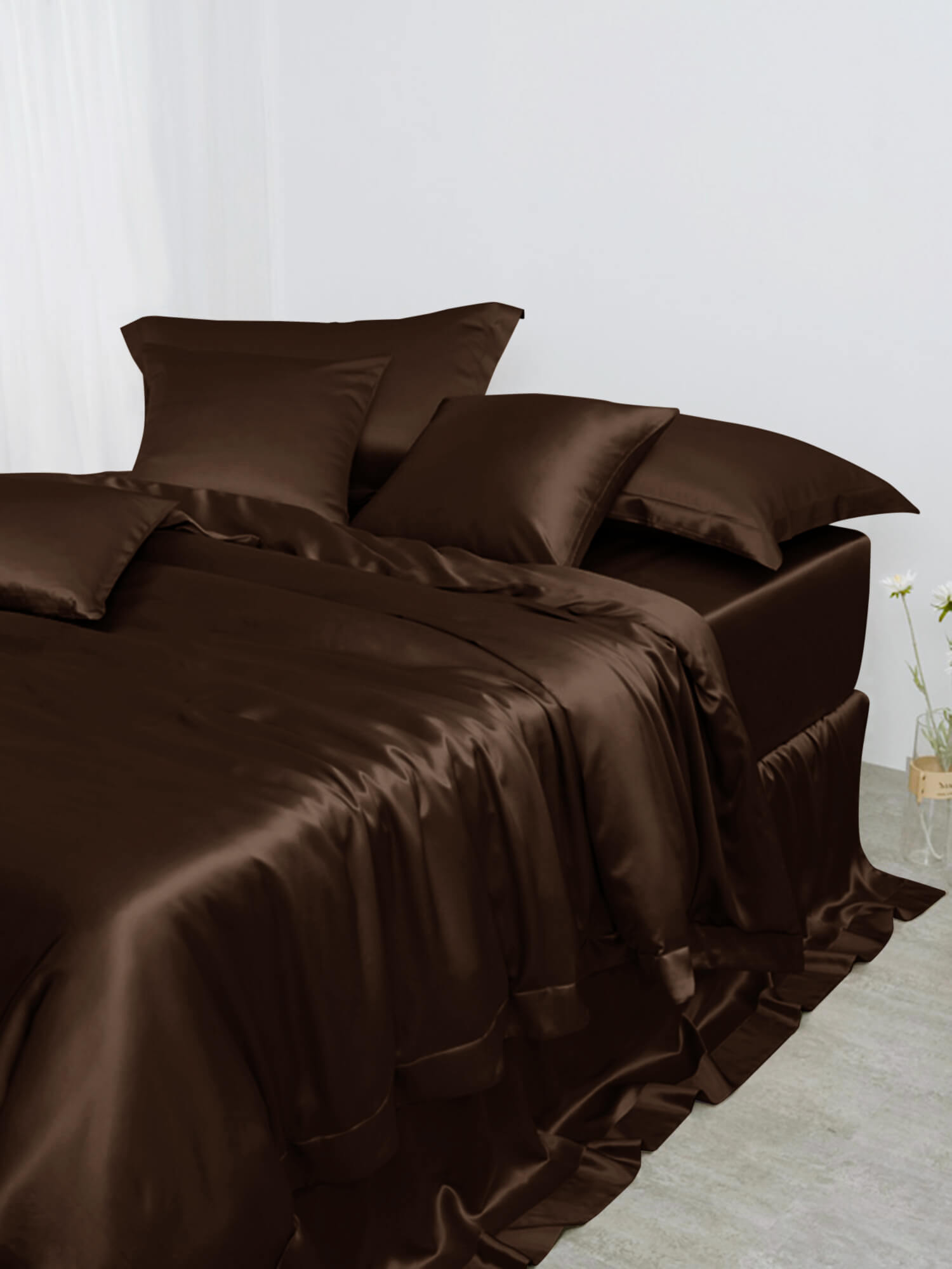 19 Momme Seamless Pure Mulberry Silk Duvet Cover