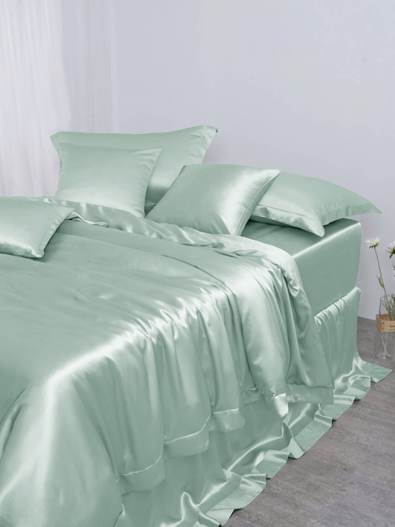 19 Momme Seamless Silk Duvet Cover