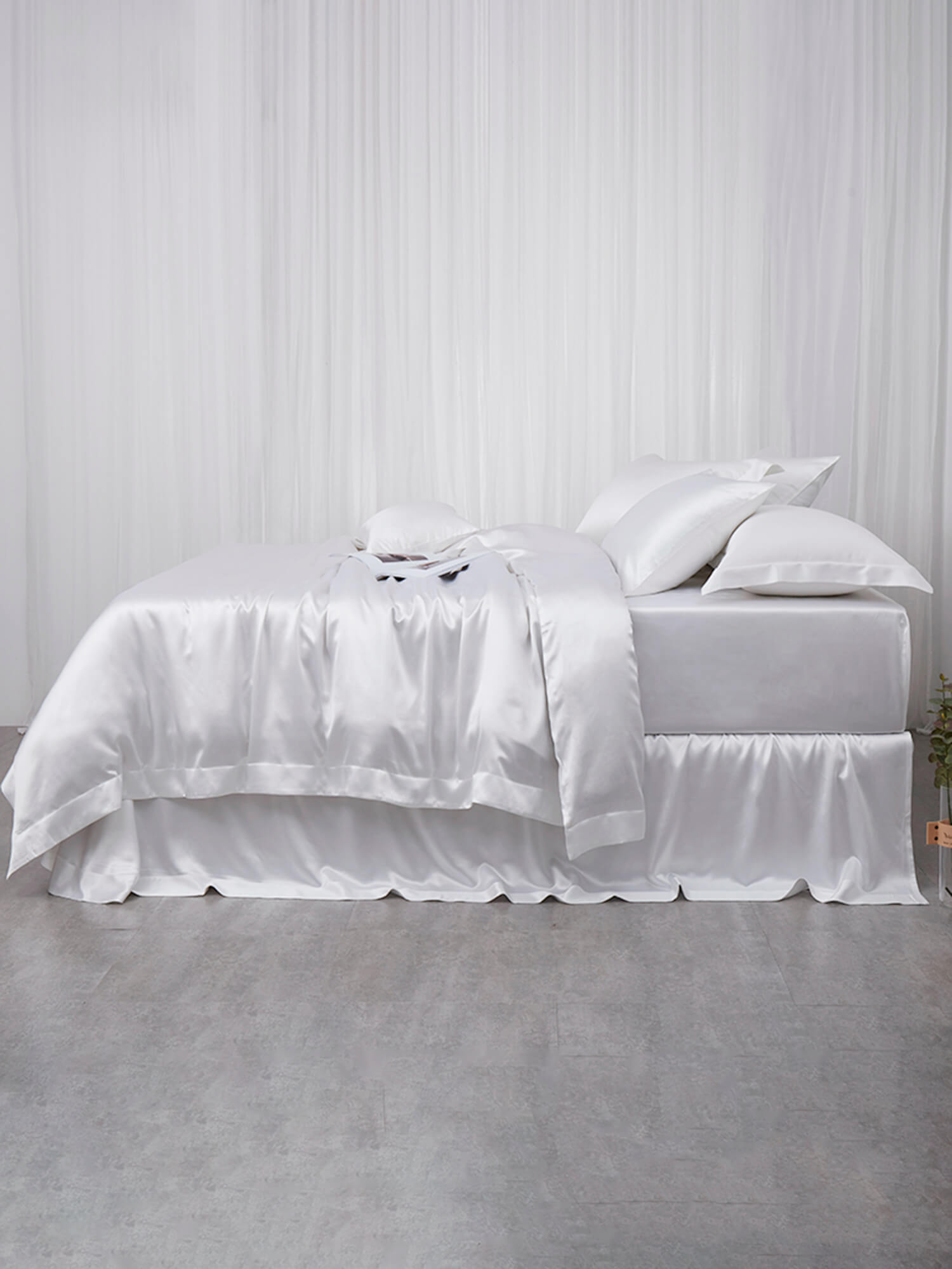 19 Momme Seamless Pure Mulberry Silk Duvet Cover