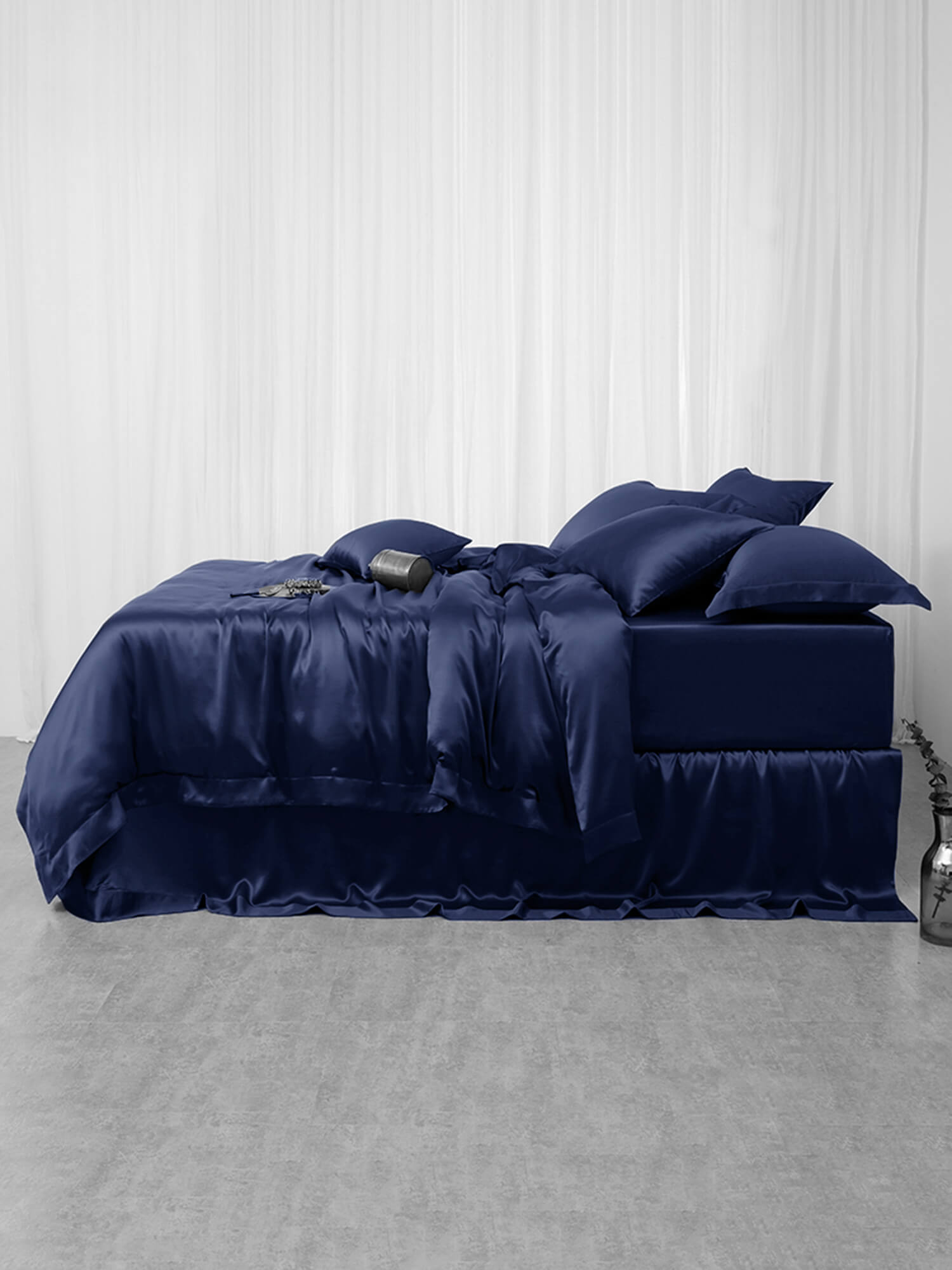 19 Momme Seamless Pure Mulberry Silk Duvet Cover