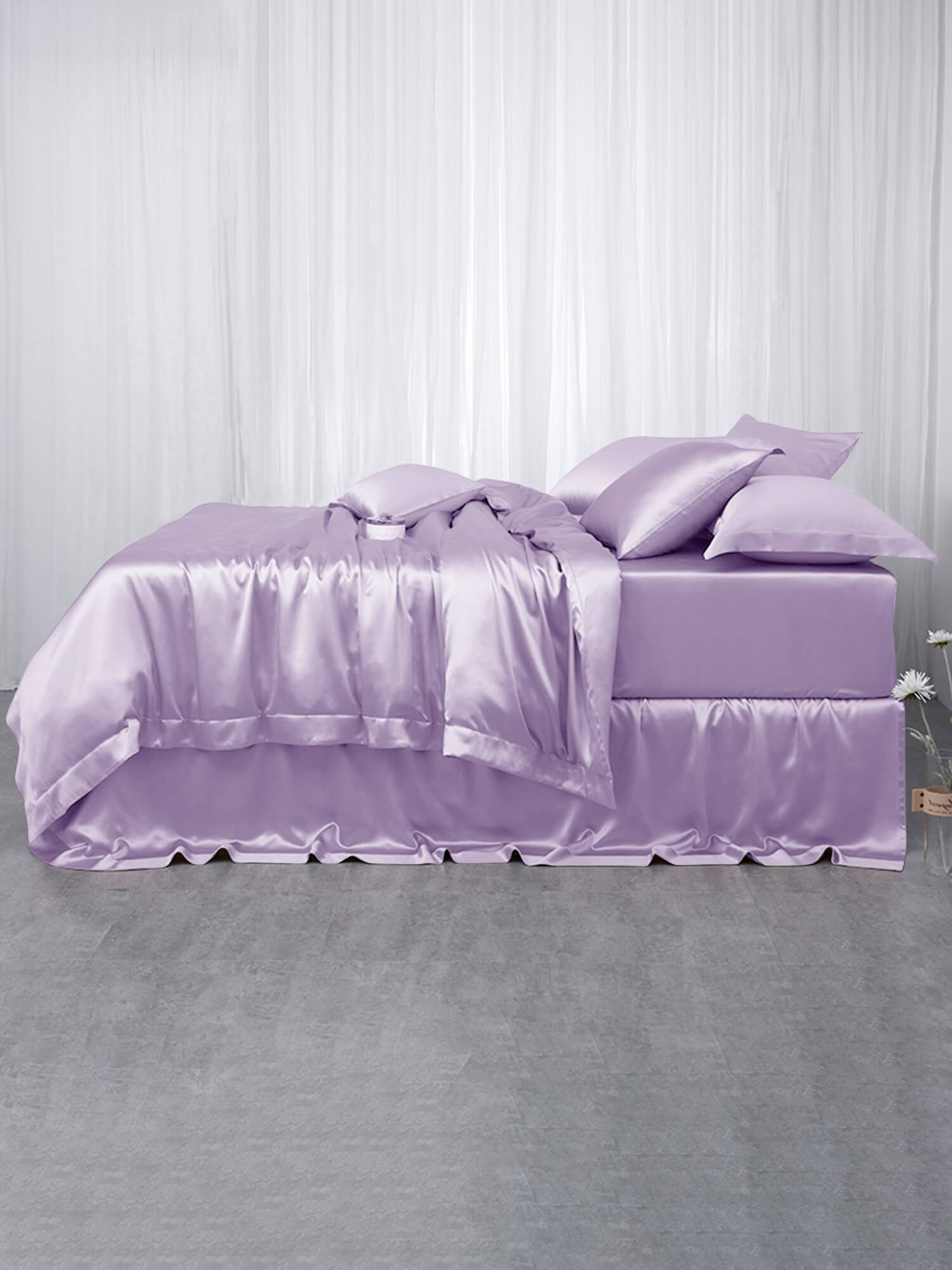 19 Momme Seamless Silk Duvet Cover