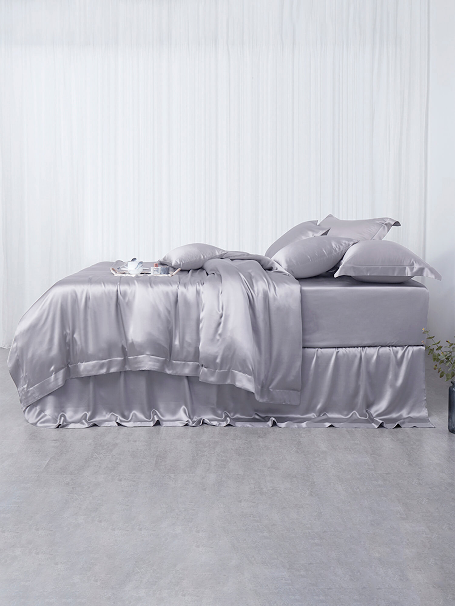 22 Momme Seamless Pure Mulberry Silk Duvet Cover