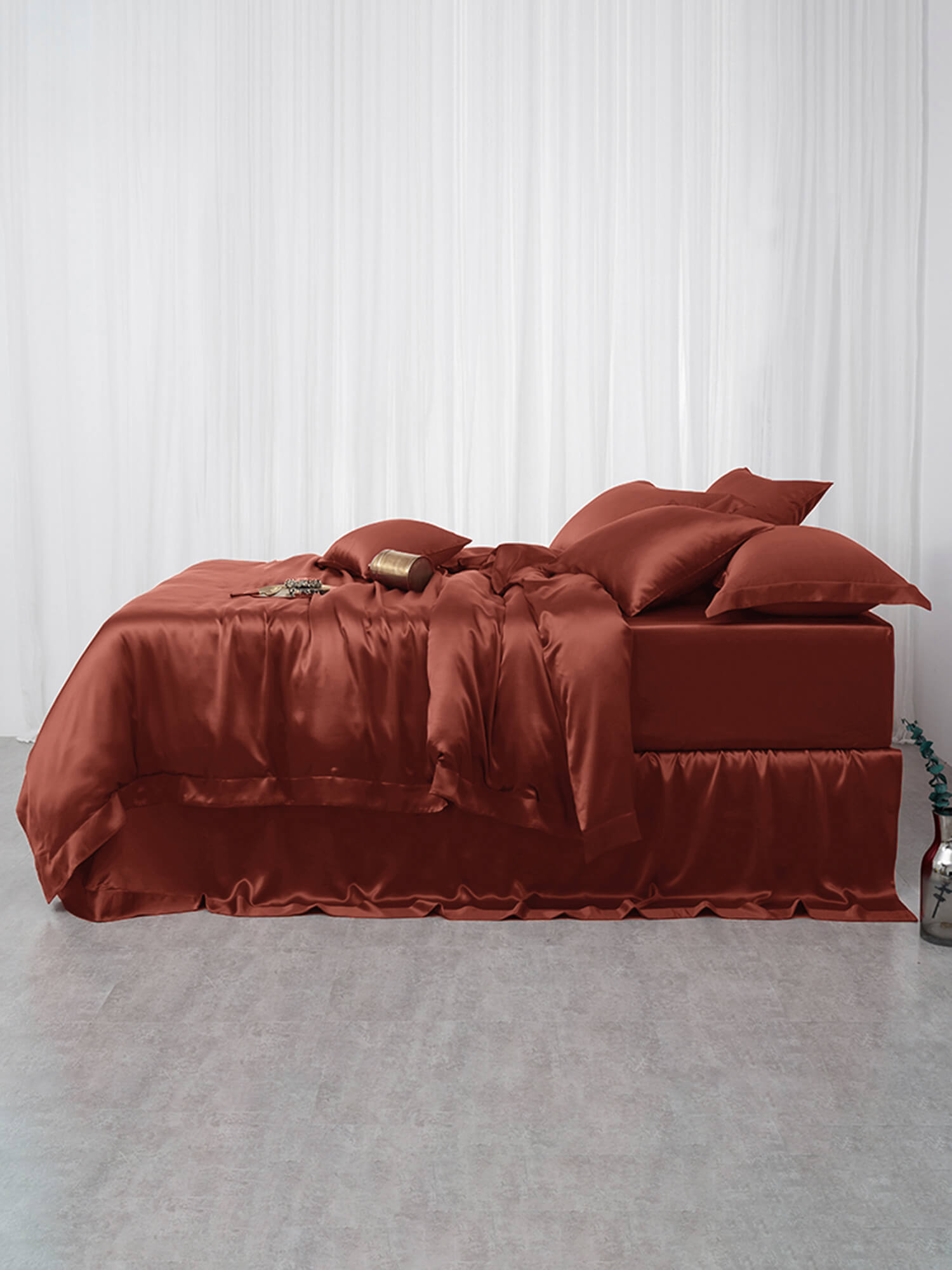 25 Momme Luxury Seamless Pure Mulberry Silk Duvet Cover