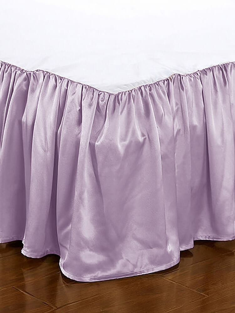 19 Momme Ruffled Silk Bed Skirt