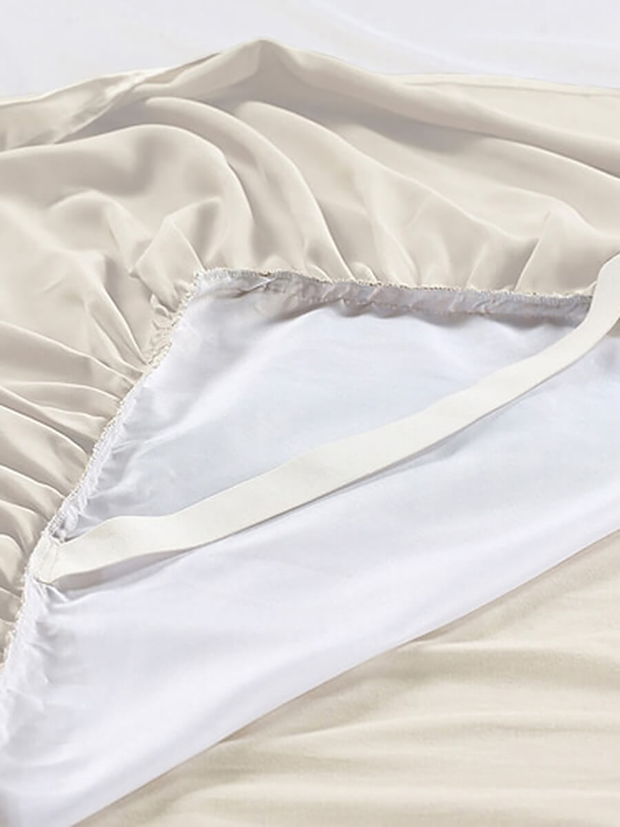 22 Momme Ruffled Silk Bed Skirt