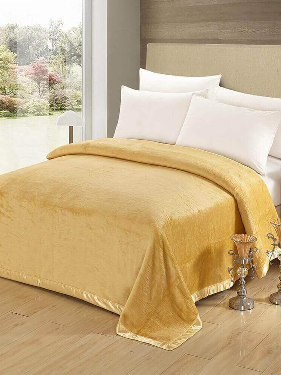 FreedomSilk All Season Trimmed Silk Blanket - Click Image to Close