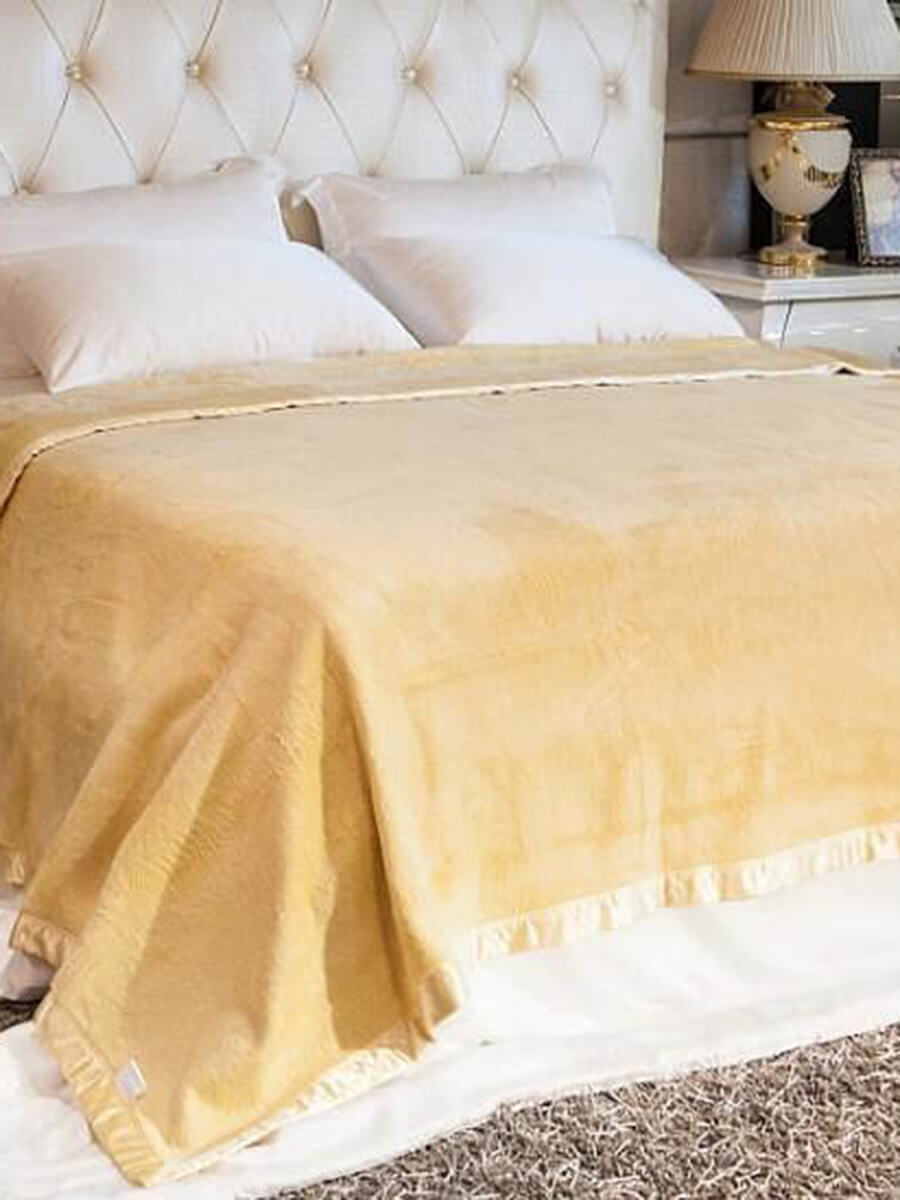 FreedomSilk All Season Trimmed Silk Blanket