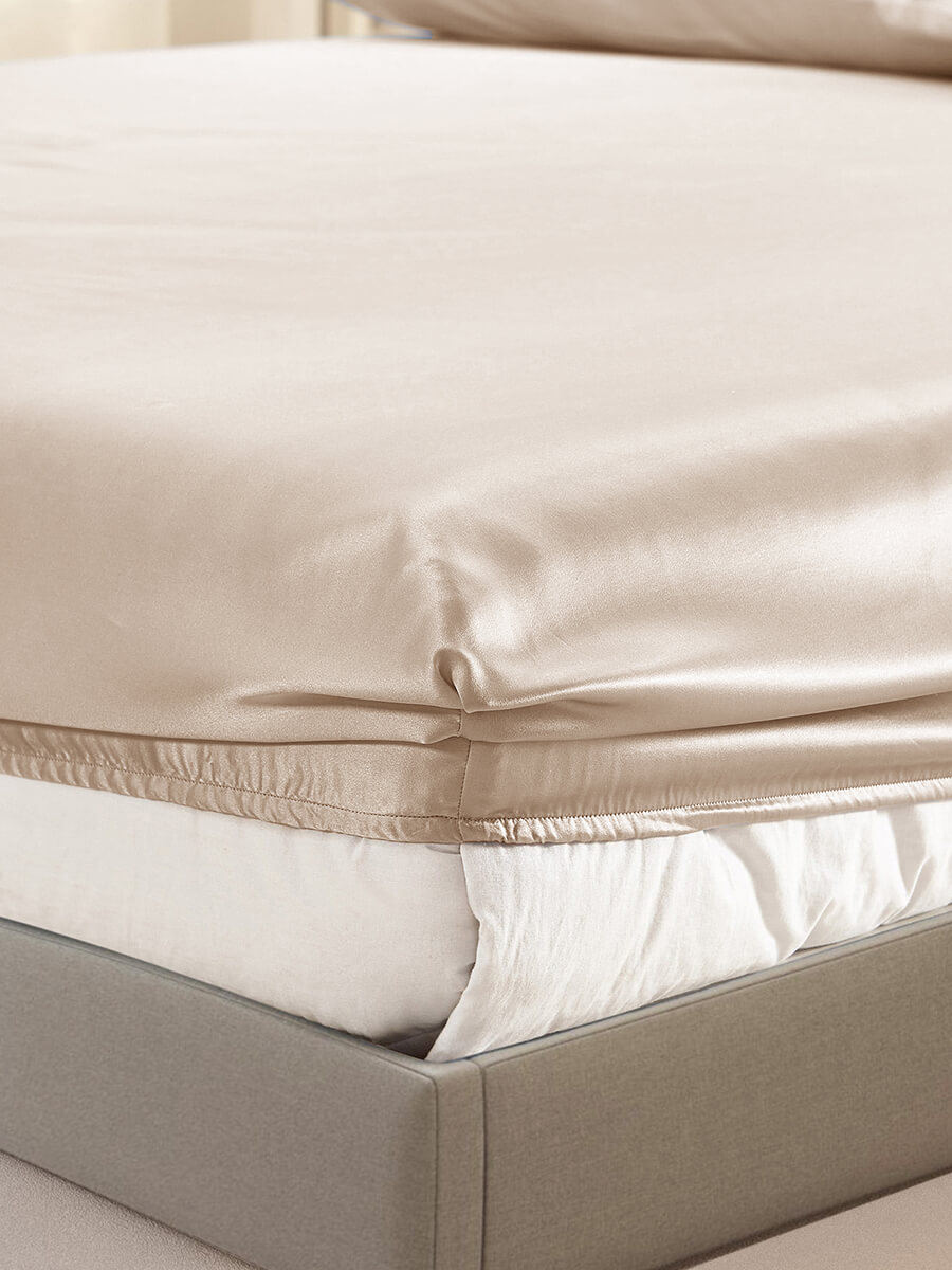 Silk Bamboo Fitted Sheet , Waterproof Mattress Cover – KnitFirst