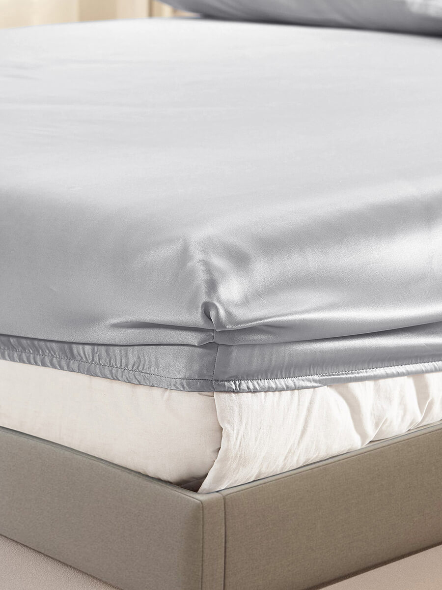 Silk Bamboo Fitted Sheet , Waterproof Mattress Cover – KnitFirst