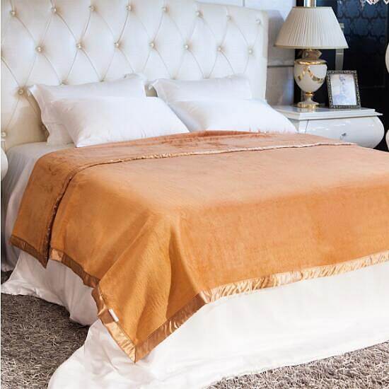 Luxurious Soft Warm Silk Blanket With Silk Edges [SB014] 129.00