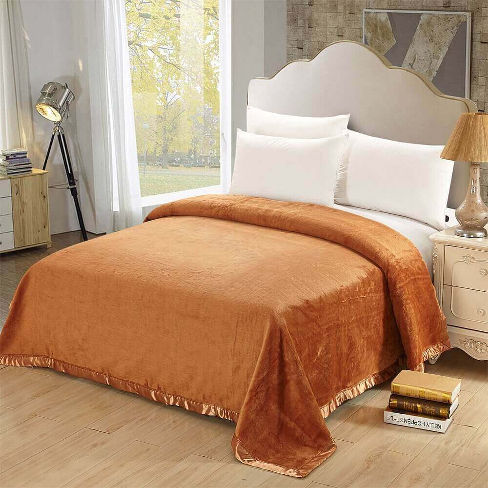 Luxurious Soft Warm Silk Blanket With Silk Edges [SB014] 189.00