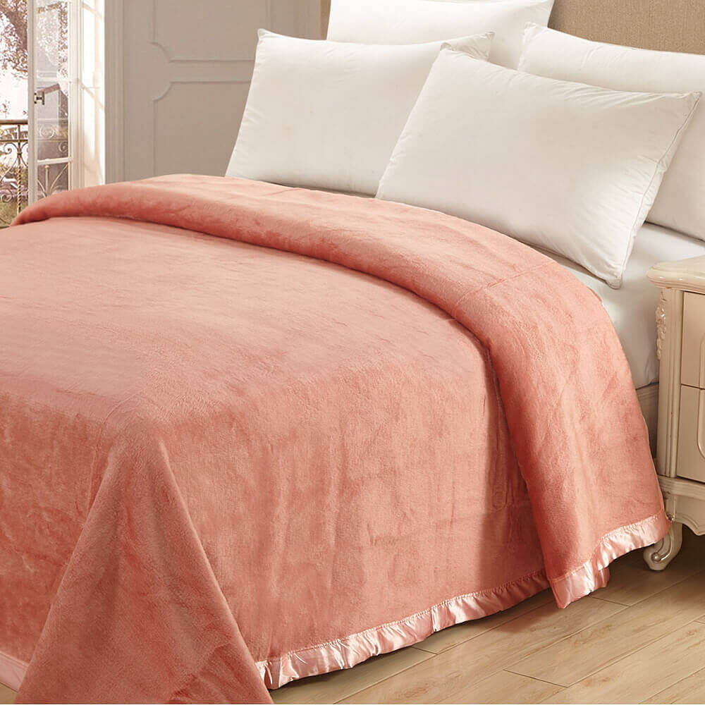 Luxurious Soft Warm Silk Blanket With Silk Edges [SB014] 129.00