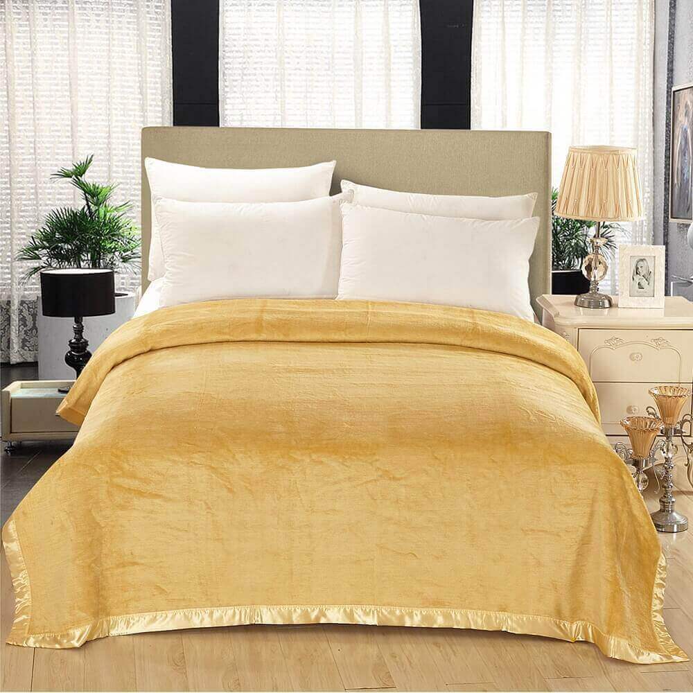 Luxurious Soft Warm Silk Blanket With Silk Edges [SB014] 129.00
