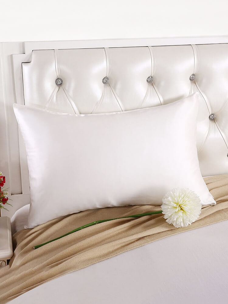 19 Momme Terse Silk Pillowcase With Hidden Zipper