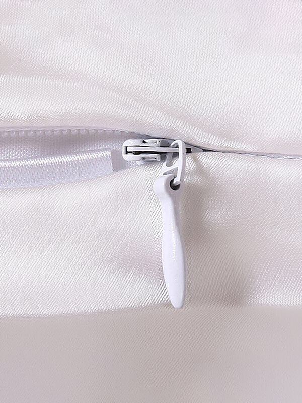 19 Momme Terse Silk Pillowcase With Hidden Zipper