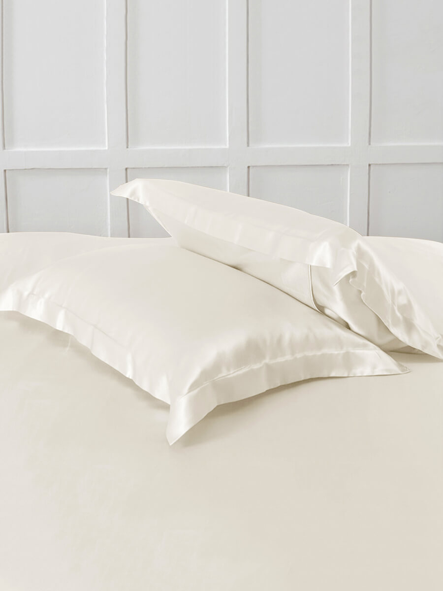 22 Momme Luxurious Oxford Silk Pillowcases Envelope Closure