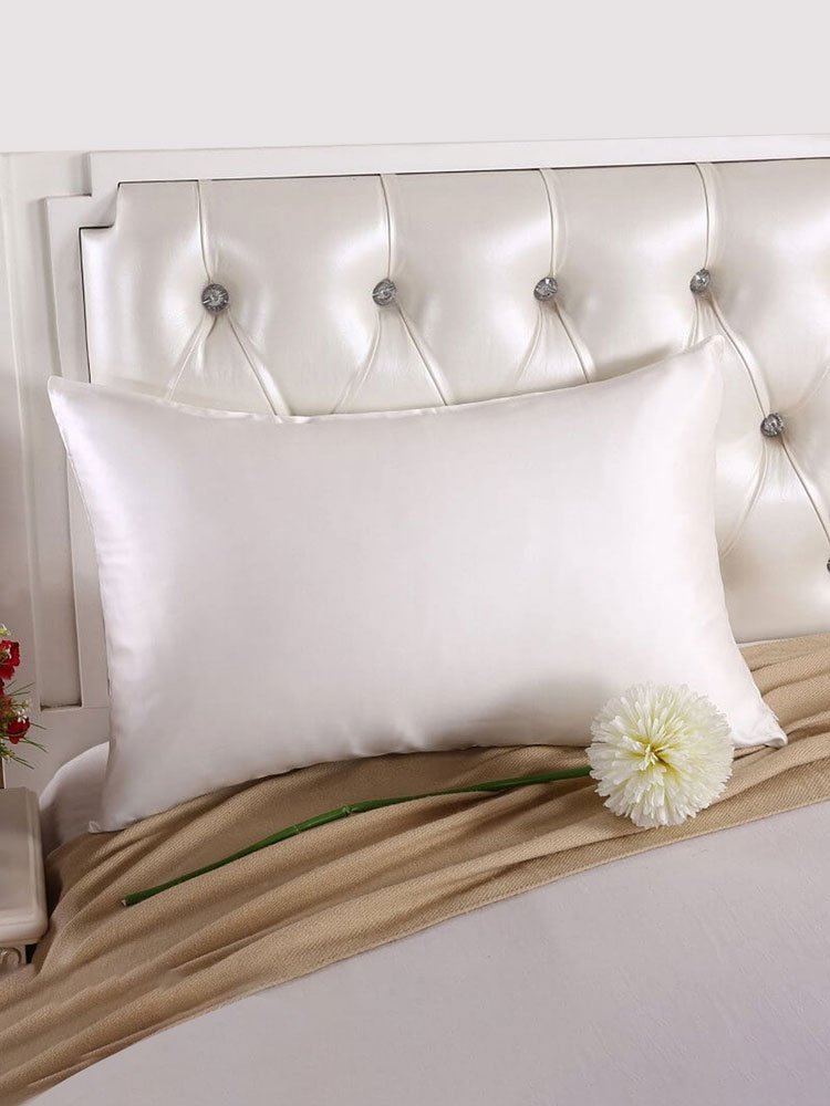 25 Momme Luxurious Zipper Closure Best Mulberry Silk Pillowcase