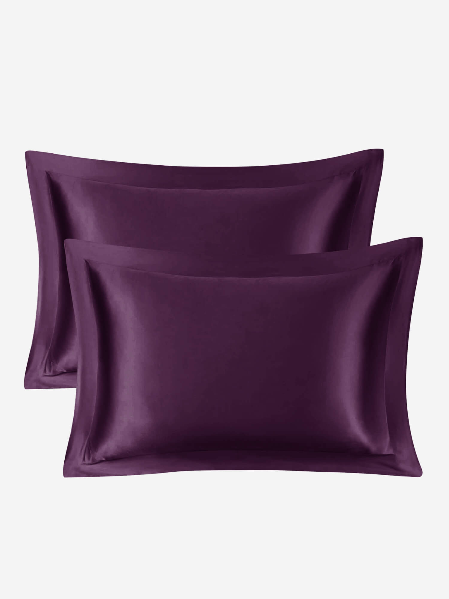 (image for) 19MM 2PCs Oxford Silk Pillowcases Envelope Closure