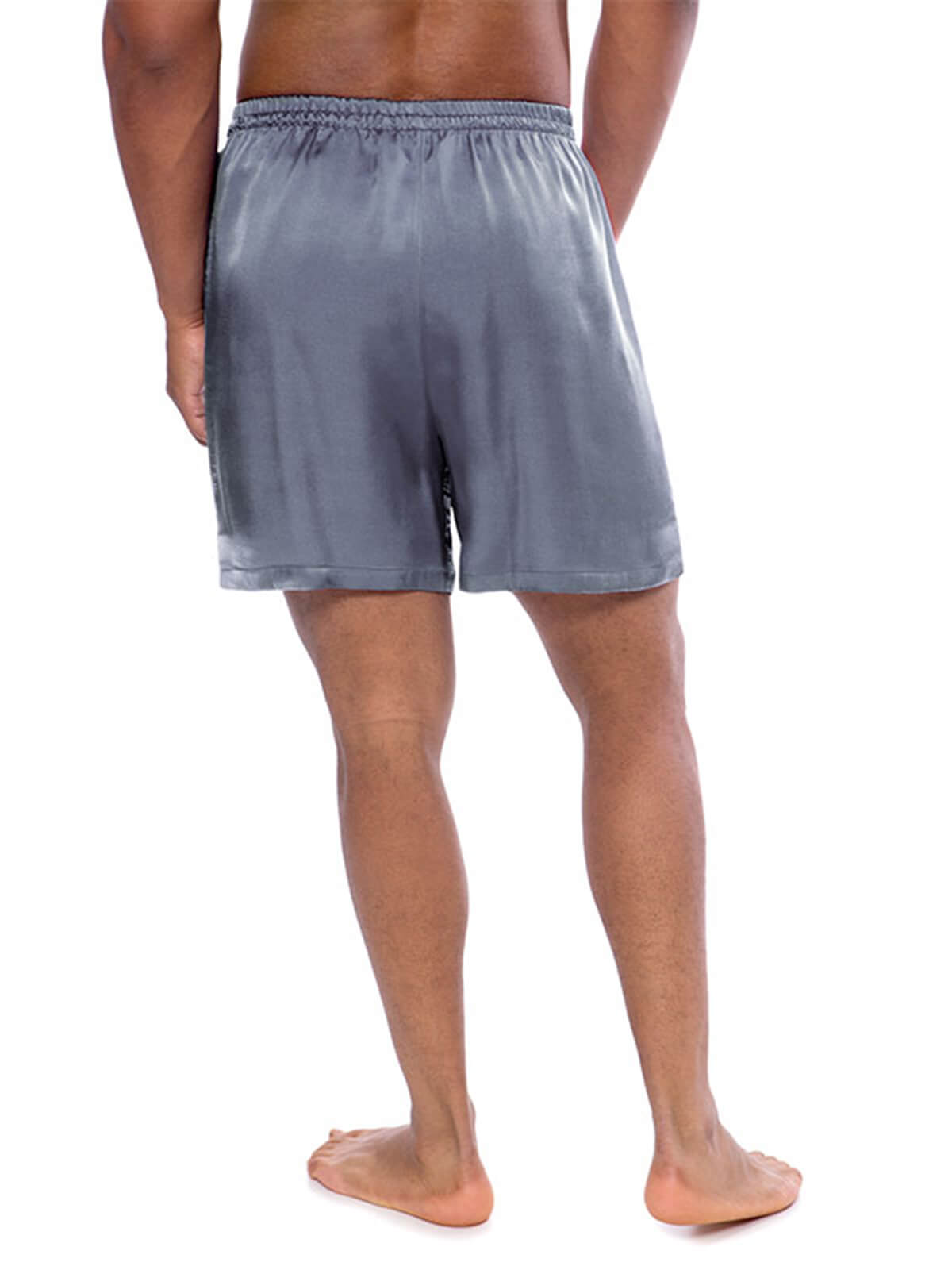 Mens silk pajamas shorts cheap
