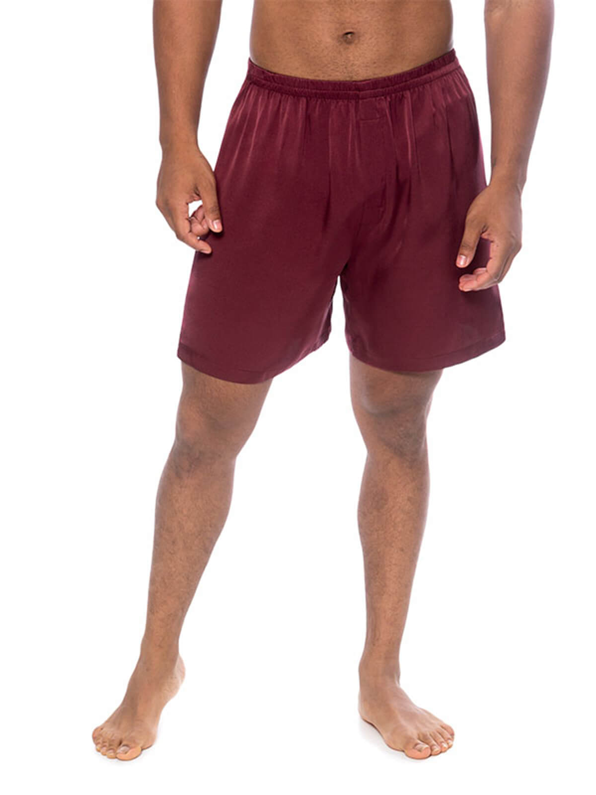 19 Momme Mens Comfortable Silk Pajama Shorts