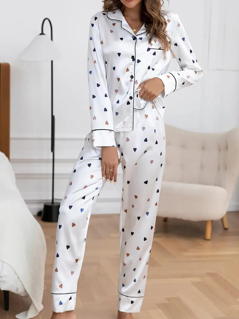 19 Momme Summer Cool Silk Pajama Shorts Set For Men