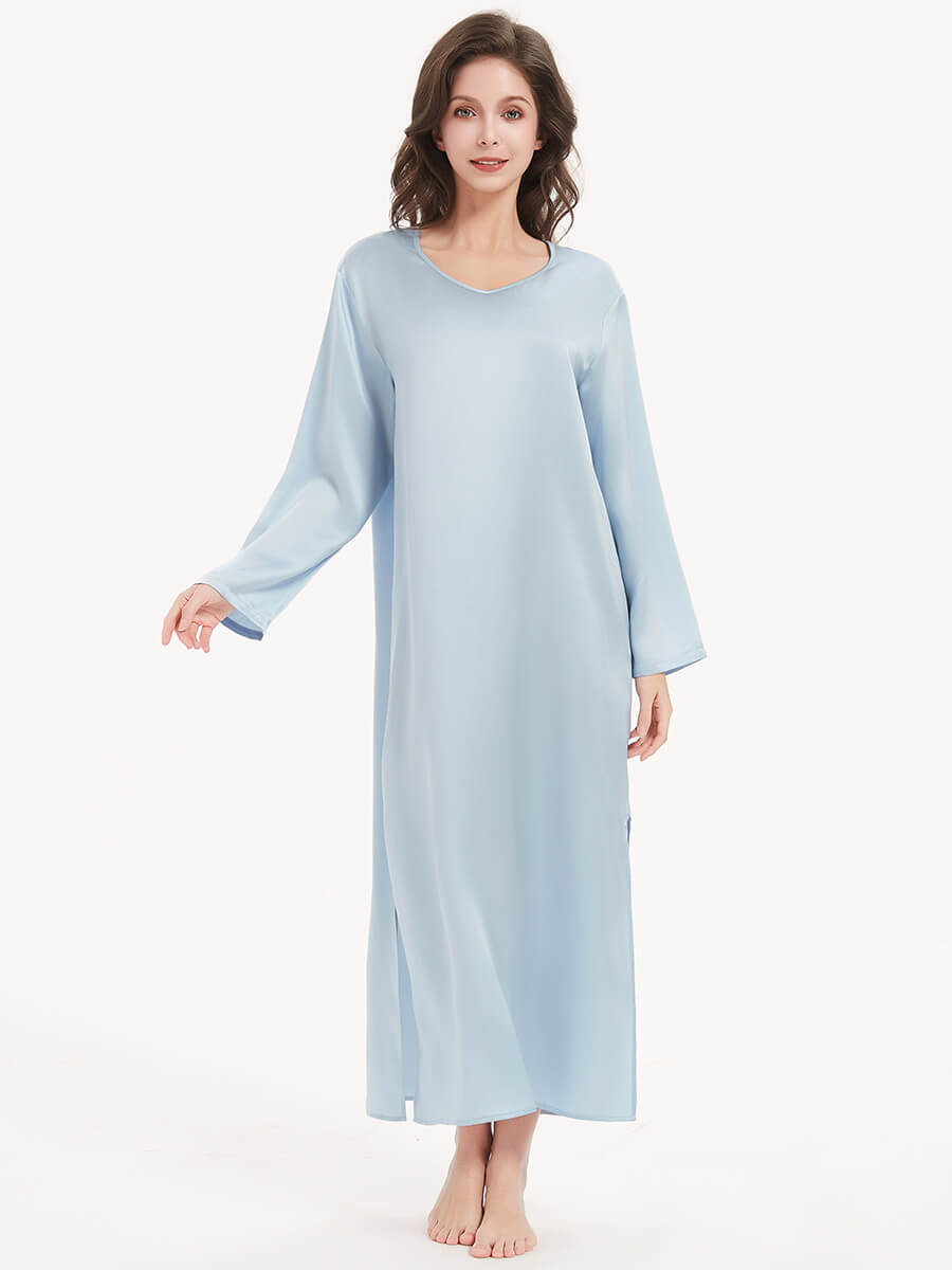 22 Momme Luxurious Mulberry Silk Short-sleeve Pajama Pants Set