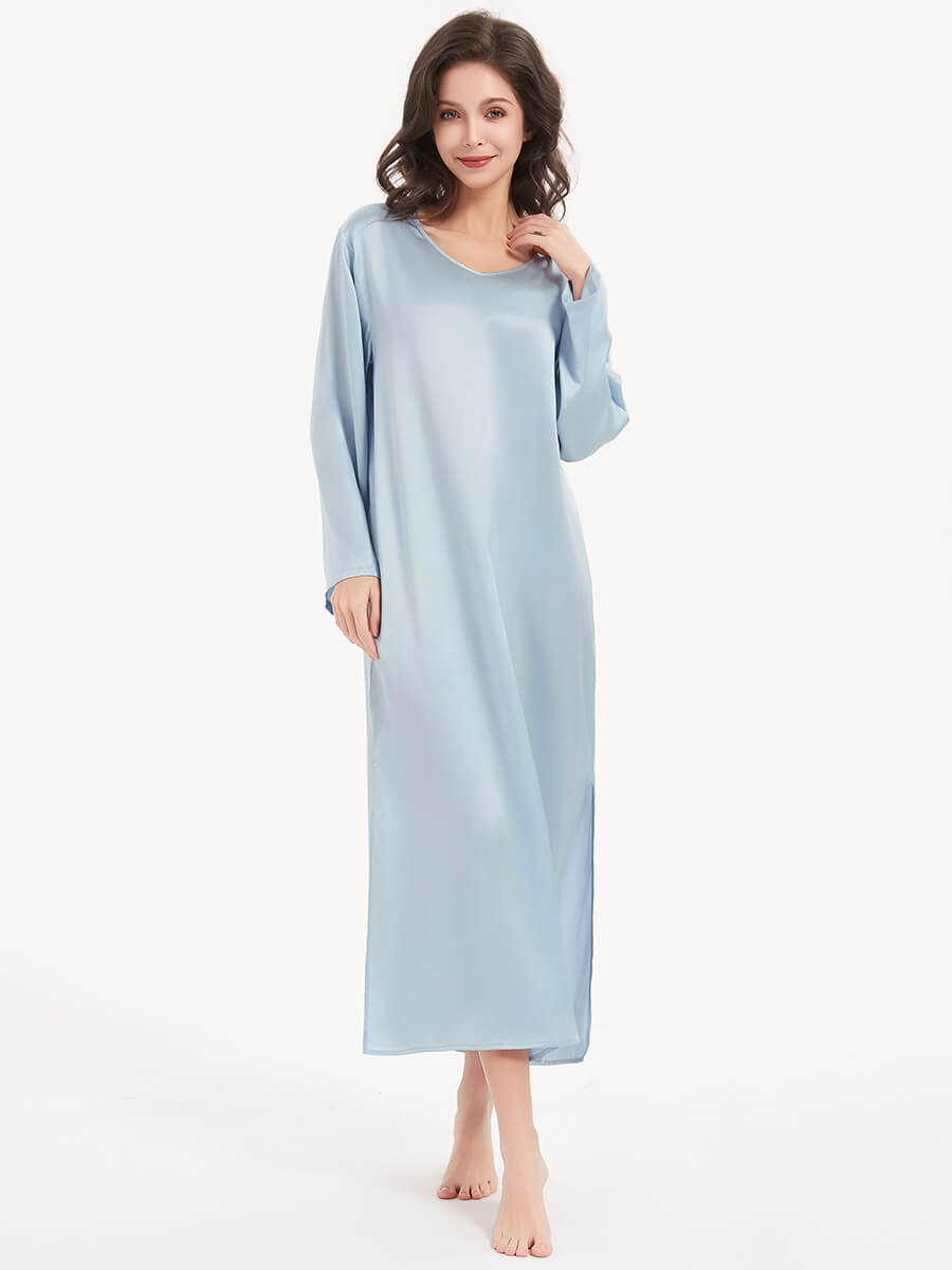22 Momme Luxurious Mulberry Silk Short-sleeve Pajama Pants Set