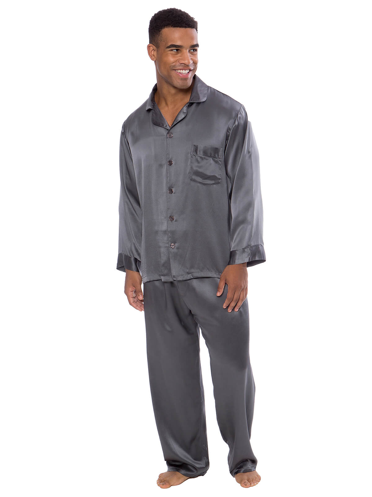 19 Momme Mens Classic Silk Pajama Sets