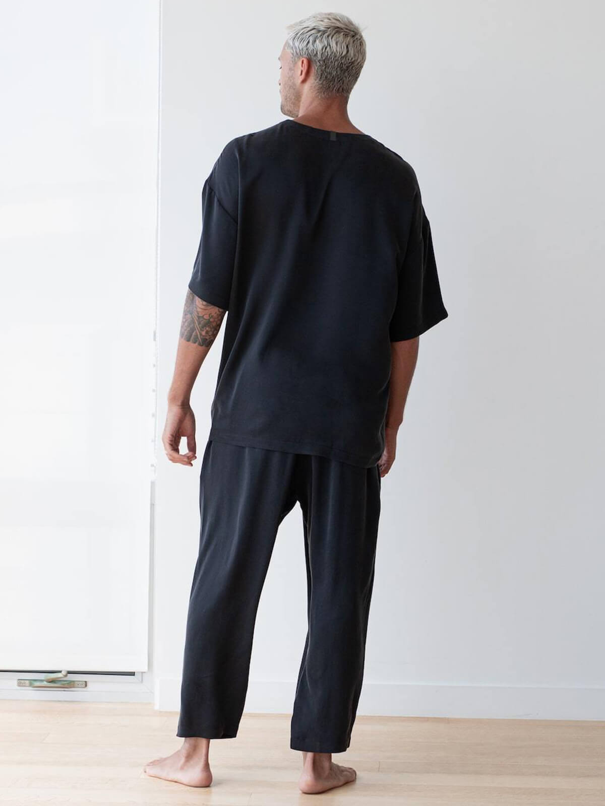 22 Momme Men's Relaxed Fit Silk Lounge Set