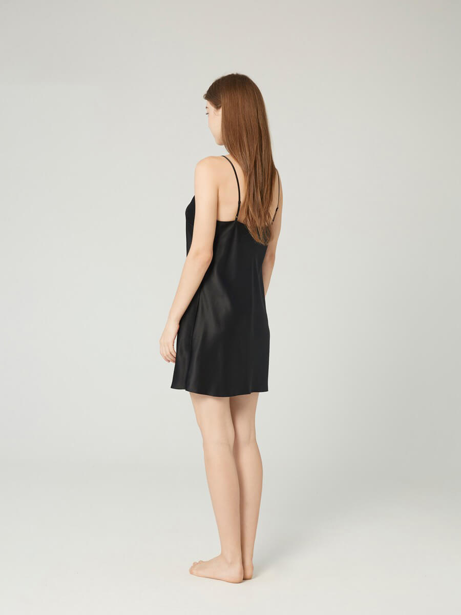 30 Momme Luxury Short Silk Slip - Wear at home and beyond