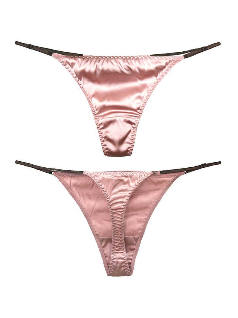 Forever 21 Women's Satin Thong Panties